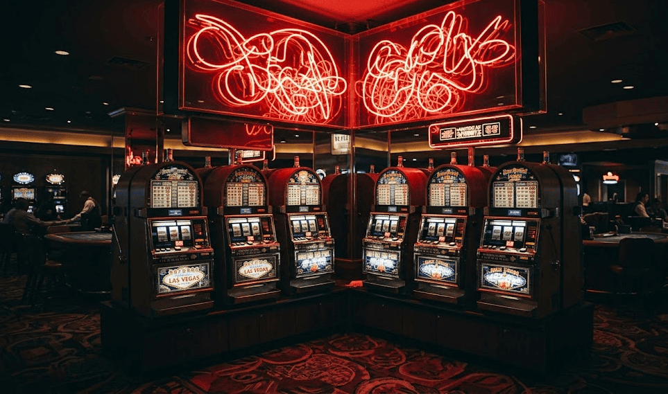 Vintage Slot Reel Stop